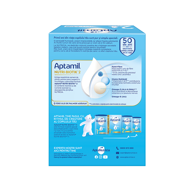 Aptamil<sup>®</sup> NUTRI-BIOTIK<sup>™</sup> 2
