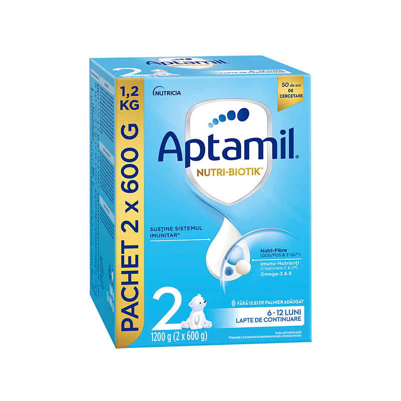 Aptamil<sup>®</sup> NUTRI-BIOTIK<sup>™</sup> 2